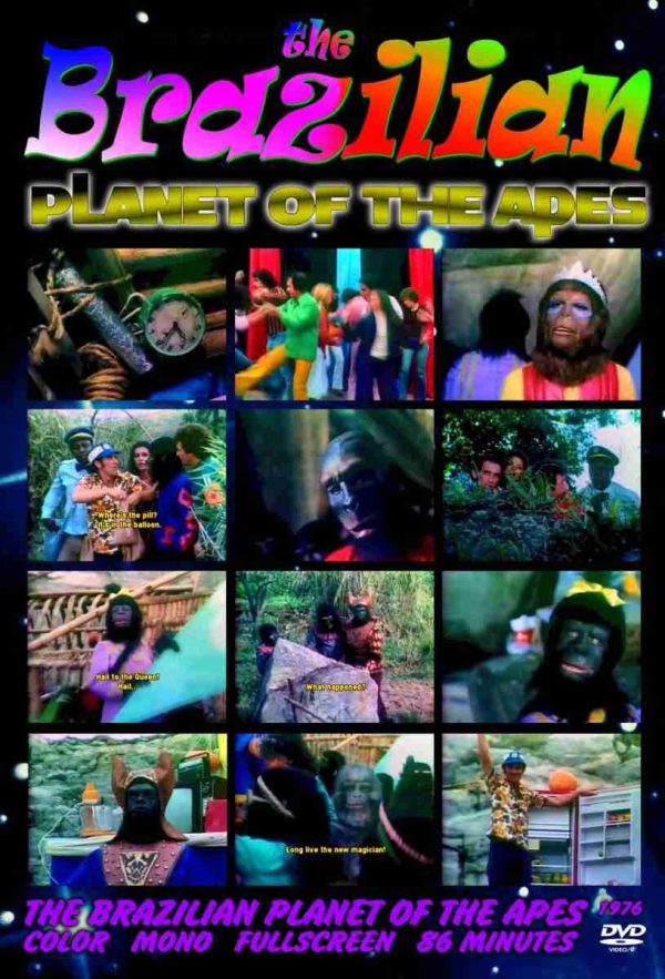 O TRAPALHÃO NO PLANALTO DOS MACACOS 1976 THE BRAZILIAN PLANET OF THE APES WITH SUBTITLES DVD-R!