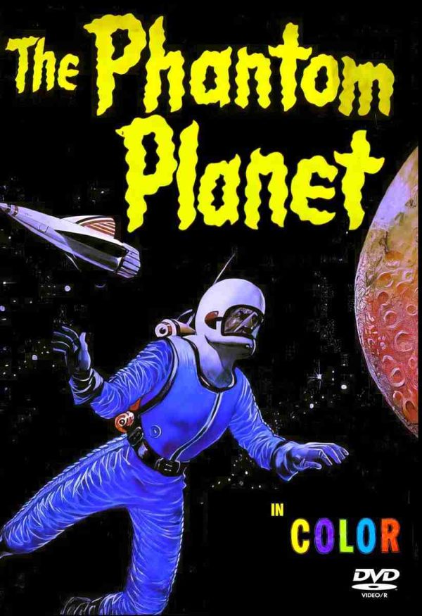 THE PHANTOM PLANET 1961 AIP LATE NIGHT SCI-FI CLASSIC IN COLOR DVD-R!