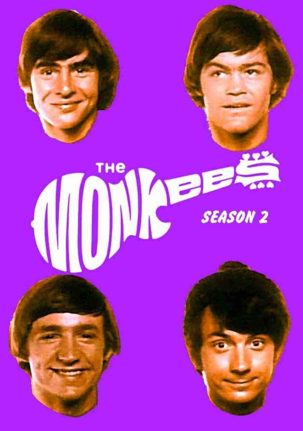 THE MONKEES TV BOX #2 COMPLETE SEASON TWO 1967-1968 4 DISC DVD-R!