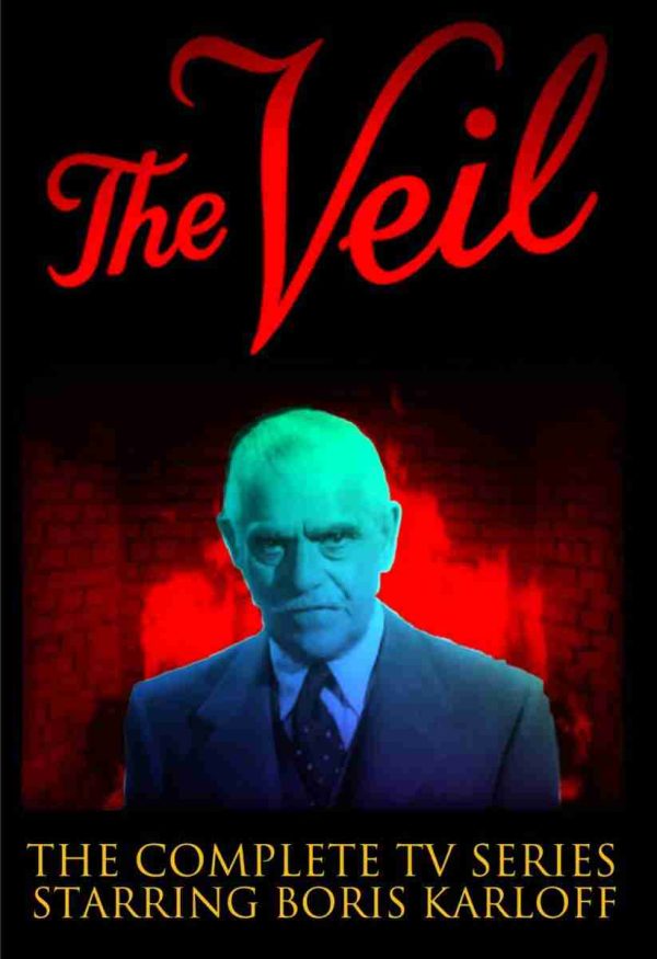 THE VEIL 1958 SUPERNATURAL HORROR CLASSIC TV SERIES STARRING BORIS KARLOFF 2 DISC SET DVD-R!