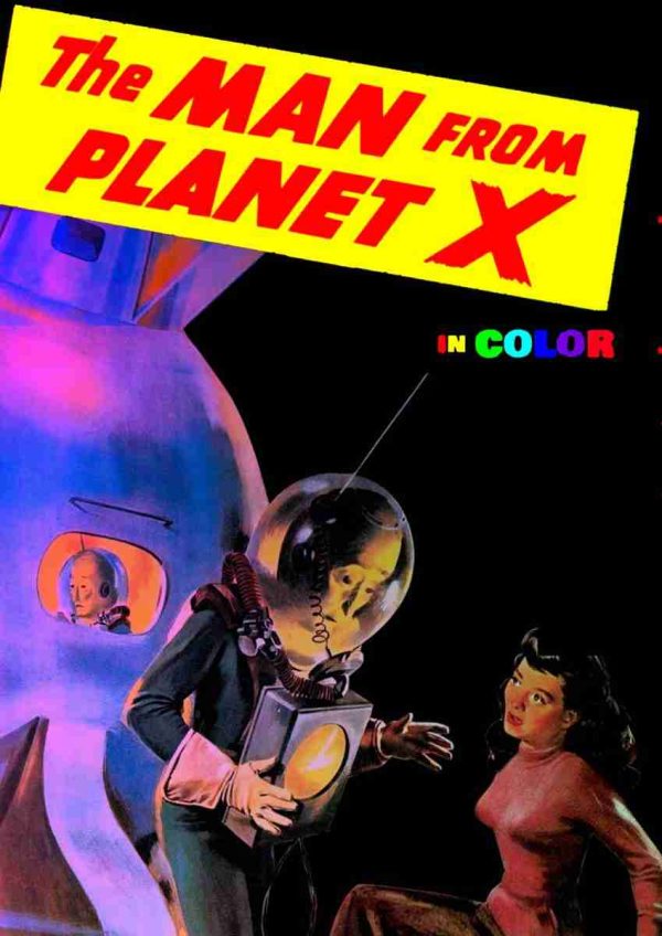 THE THING 1951 ORIGINAL & SCARY SCIENCE FICTION ADVENTURE + THE MAN FROM PLANET X 1951 COLORIZED DRIVE-IN DOUBLE FEATURE DVD-R!
