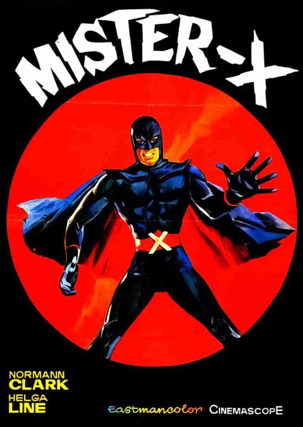 MISTER-X / AVENGER-X 1967 MASKED MASTER CRIMINAL ITALIAN COMIC BOOK IN ENGLISH DVD-R!