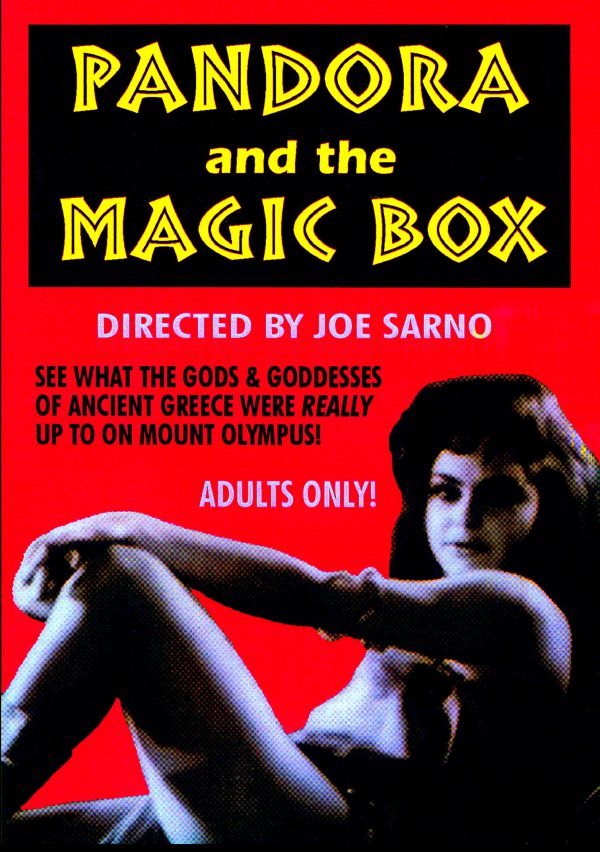 PANDORA AND THE MAGIC 1965 BOX JOE SARNO BURLESQUE STYLE GREEK GOD NUDIE CUTIE DVD-R!