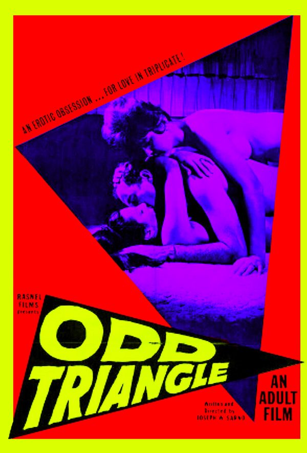 ODD TRIANGLE 1969 JOE SARNO ULLA JESSEN STEVE HAWKES ADULTS ONLY SEXPLOITATION DVD-R!