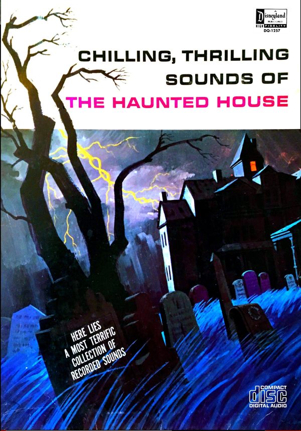 CHILLING THRILLING SOUNDS OF THE HAUNTED HOUSE 1964 LAURA OLSHER AND WALT DISNEY SOUND EFFECTS GROUP SOUND EFFECTS AND SCARY STORIES 2 DISC CD-R!